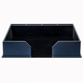 Navy Blue Leatherette Conference Pad Holder